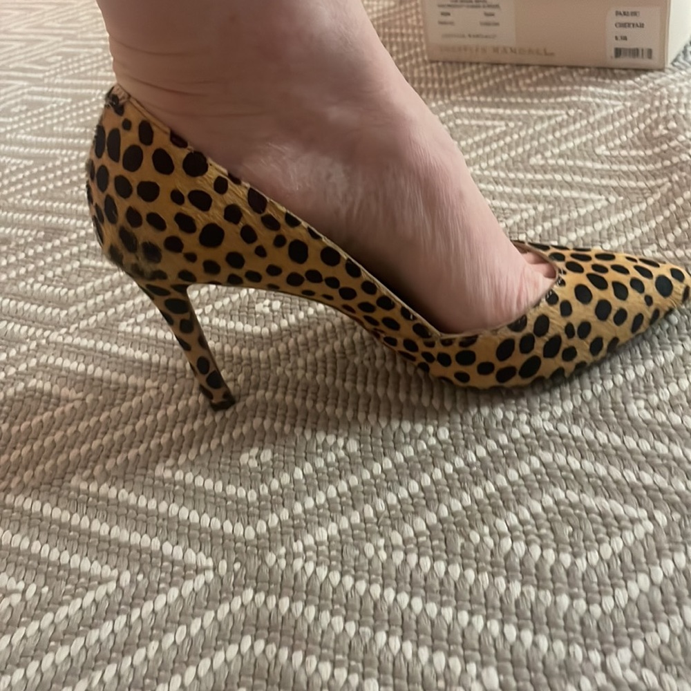 Loeffler Randall Pari Cheetah Heels 8.5